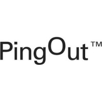 PingOut logo, PingOut contact details