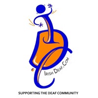 IrishDeaf.com logo, IrishDeaf.com contact details