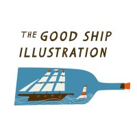 The Good Ship Illustration logo, The Good Ship Illustration contact details