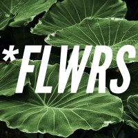 *FLWRS logo, *FLWRS contact details