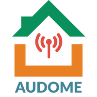 Audome logo, Audome contact details