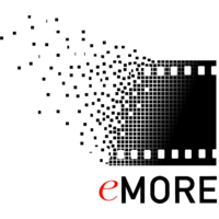 eMORE logo, eMORE contact details