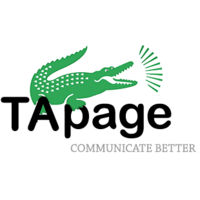 TApage logo, TApage contact details