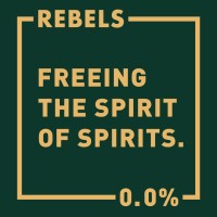 REBELS 0.0% logo, REBELS 0.0% contact details