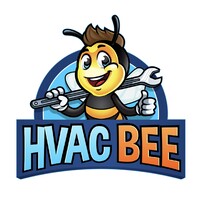 HVAC Bee logo, HVAC Bee contact details