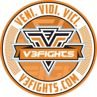 V3FIGHTS logo, V3FIGHTS contact details