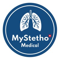 MyStethoMed logo, MyStethoMed contact details