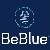 BeBlue logo, BeBlue contact details