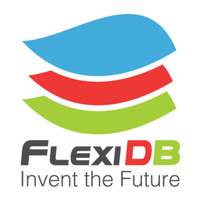 FlexiDB logo, FlexiDB contact details