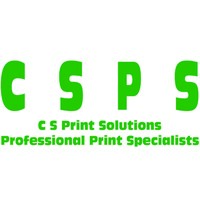 C S Print Solutions logo, C S Print Solutions contact details