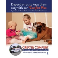 Greater Comfort Heating & Air Conditioning logo, Greater Comfort Heating & Air Conditioning contact details