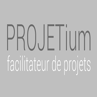 PROJETium logo, PROJETium contact details