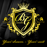 BG suits logo, BG suits contact details