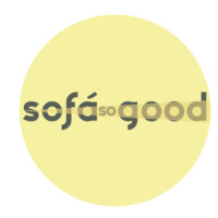 sofá so good logo, sofá so good contact details