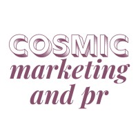 Cosmic Marketing and PR logo, Cosmic Marketing and PR contact details