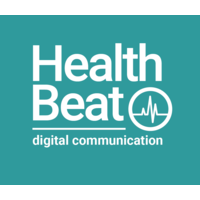 HealthBeat logo, HealthBeat contact details