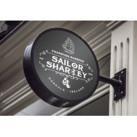 Sailor Sharkey Barbers logo, Sailor Sharkey Barbers contact details