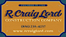 R Craig Lord Construction logo, R Craig Lord Construction contact details