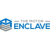 The Motor Enclave logo, The Motor Enclave contact details