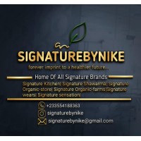 Signaturebynike logo, Signaturebynike contact details