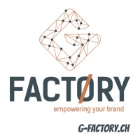 G-Factory logo, G-Factory contact details