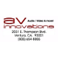 A V Innovations logo, A V Innovations contact details