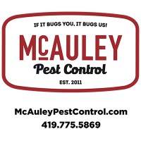 McAuley Pest Control logo, McAuley Pest Control contact details