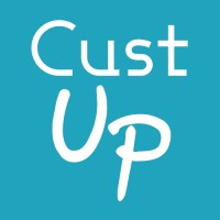 CustUp logo, CustUp contact details