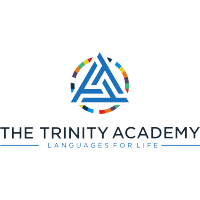 The Trinity Academy of Languages logo, The Trinity Academy of Languages contact details