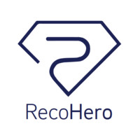 RecoHero logo, RecoHero contact details