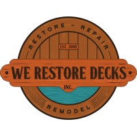 We Restore Decks, Inc. logo, We Restore Decks, Inc. contact details