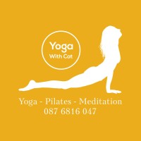 Yoga with Cat logo, Yoga with Cat contact details