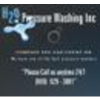 H20 Pressure Washing Inc logo, H20 Pressure Washing Inc contact details