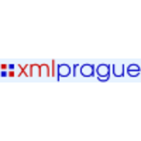 XML Prague logo, XML Prague contact details