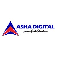 Asha Digital logo, Asha Digital contact details