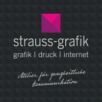 strauss-grafik logo, strauss-grafik contact details