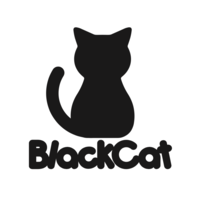 BlackCat logo, BlackCat contact details