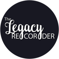 The Legacy Recorder logo, The Legacy Recorder contact details