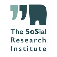 The SoSial Research Institute logo, The SoSial Research Institute contact details