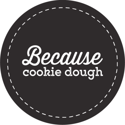 Because Cookie Dough logo, Because Cookie Dough contact details