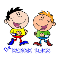 The Badge Lads logo, The Badge Lads contact details