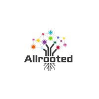 Allrooted logo, Allrooted contact details