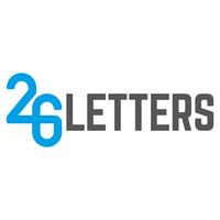 26 Letters PR logo, 26 Letters PR contact details