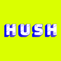 HUSH News logo, HUSH News contact details