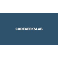 Codegeekslab logo, Codegeekslab contact details