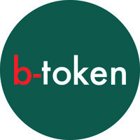 b-token logo, b-token contact details