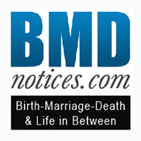 BMDnotices.com logo, BMDnotices.com contact details