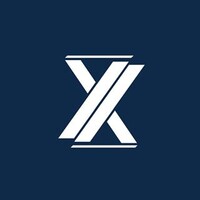 XX logo, XX contact details