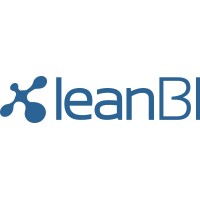 LeanBI logo, LeanBI contact details