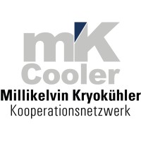 The mK-Cooler logo, The mK-Cooler contact details